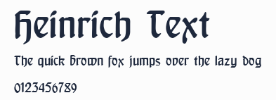Heinrich Text預覽圖
