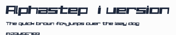 Alphastep  i version預覽圖