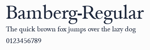 Bamberg-Regular預覽圖