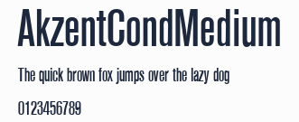 AkzentCondMedium預覽圖