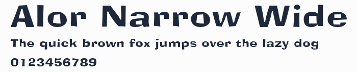 Alor Narrow Wide預覽圖