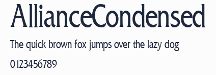AllianceCondensed預覽圖