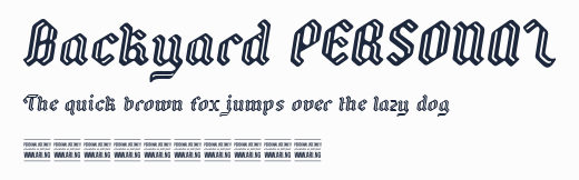Backyard PERSONAL預覽圖