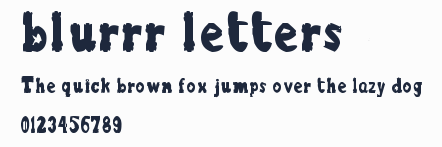 blurrr letters預覽圖