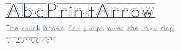 AbcPrintArrow預覽圖