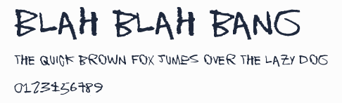 Blah blah bang預覽圖