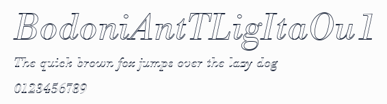 BodoniAntTLigItaOu1預覽圖