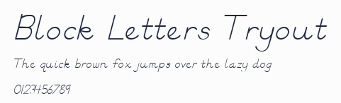 Block Letters Tryout預覽圖