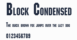 Block Condensed預覽圖