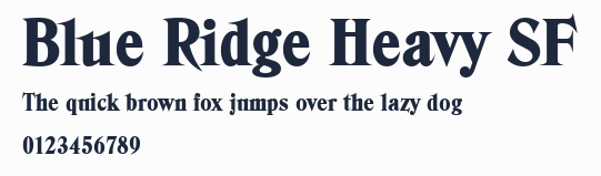 Blue Ridge Heavy SF預覽圖