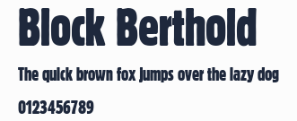 Block Berthold預覽圖