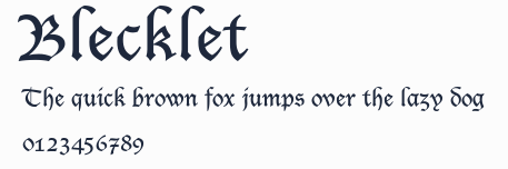Blecklet預覽圖
