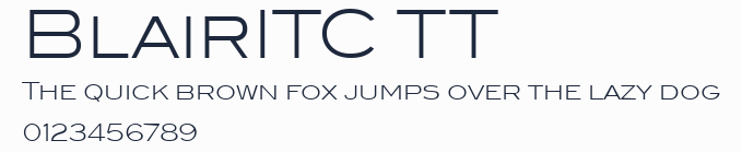 BlairITC TT預覽圖