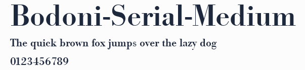 Bodoni-Serial-Medium預覽圖