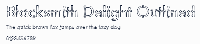 Blacksmith Delight Outlined預覽圖
