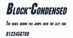 Block-Condensed預覽圖