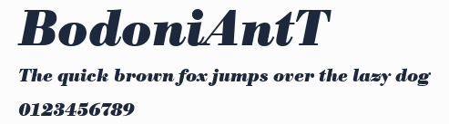 BodoniAntT預覽圖