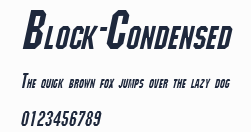 Block-Condensed預覽圖