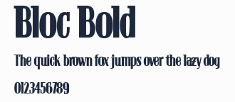 Bloc Bold預覽圖