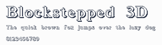 Blockstepped 3D預覽圖