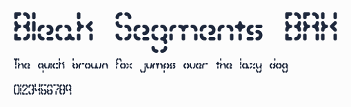 Bleak Segments BRK預覽圖