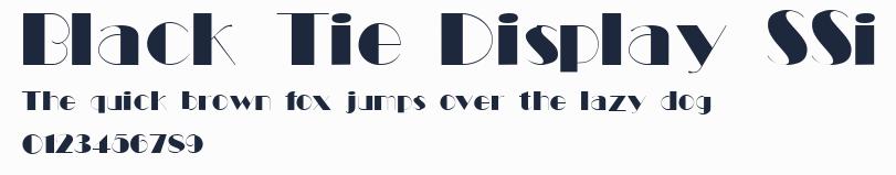 Black Tie Display SSi預覽圖