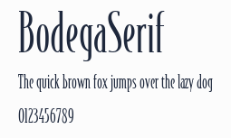 BodegaSerif預覽圖