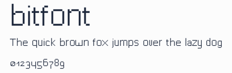 bitfont預覽圖