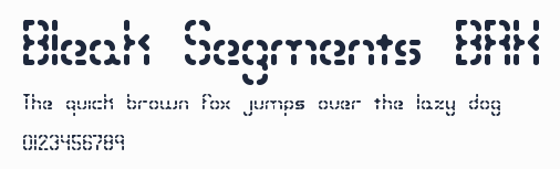 Bleak Segments BRK預覽圖