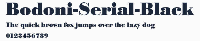 Bodoni-Serial-Black預覽圖