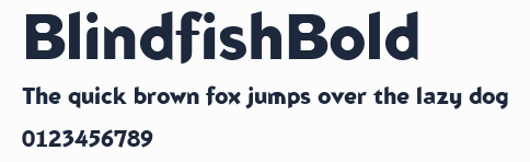 BlindfishBold預覽圖