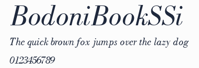 BodoniBookSSi預覽圖