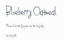 Blueberry Oatmeal預覽圖