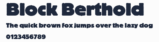 Block Berthold預覽圖