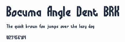 Bocuma Angle Dent BRK預覽圖