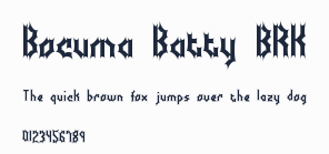 Bocuma Batty BRK預覽圖