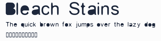 Bleach Stains預覽圖