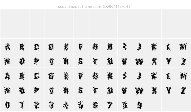 字符映射圖