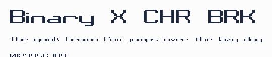 Binary X CHR BRK預覽圖