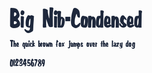Big Nib-Condensed預覽圖