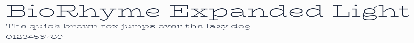 BioRhyme Expanded Light預覽圖