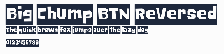 Big Chump BTN Reversed預覽圖