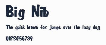 Big Nib預覽圖