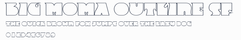 Big Moma Outline SF預覽圖