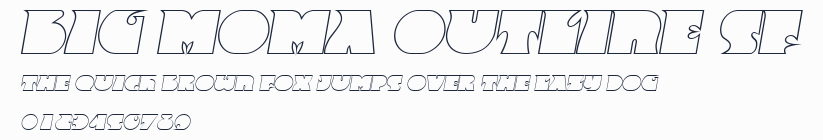 Big Moma Outline SF預覽圖