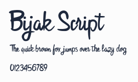 Bijak Script預覽圖