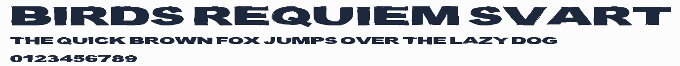 Birds Requiem Svart預覽圖