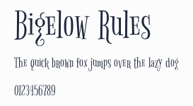 Bigelow Rules預覽圖