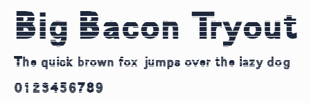 Big Bacon Tryout預覽圖