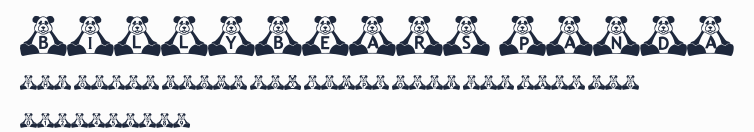 BillyBears Panda預覽圖